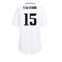 Dres Real Madrid Federico Valverde #15 Domaci za Žensko 2022-23 Kratak Rukav